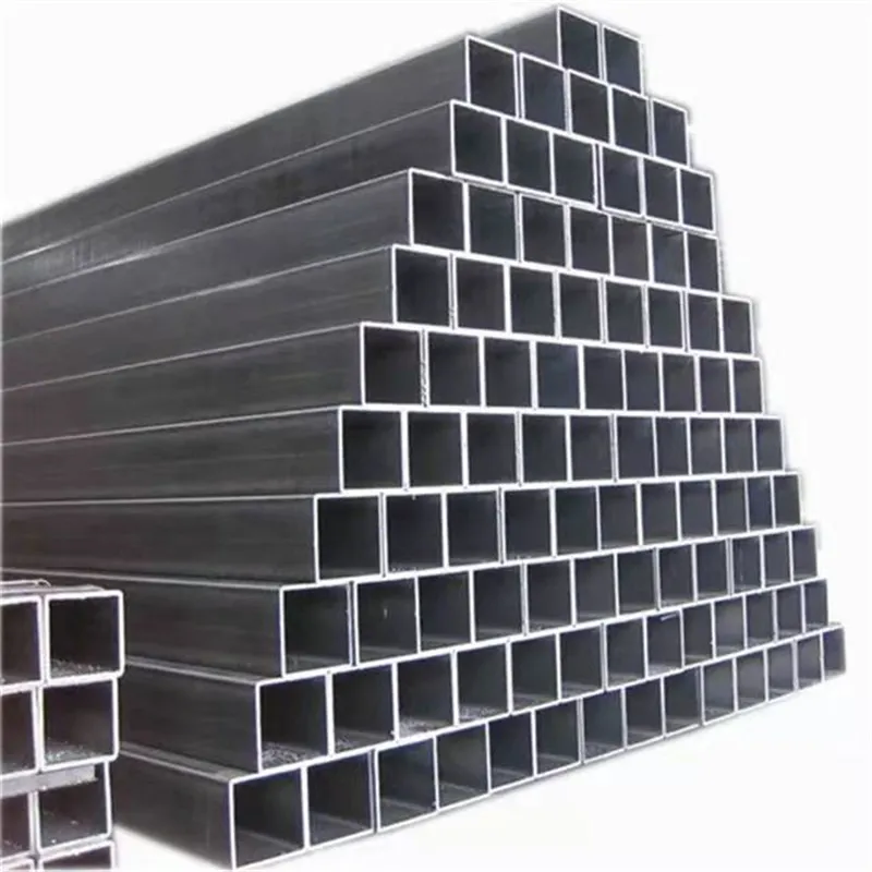 China Black 40x40 steel square pipe rectangular low carbon hollow section tube